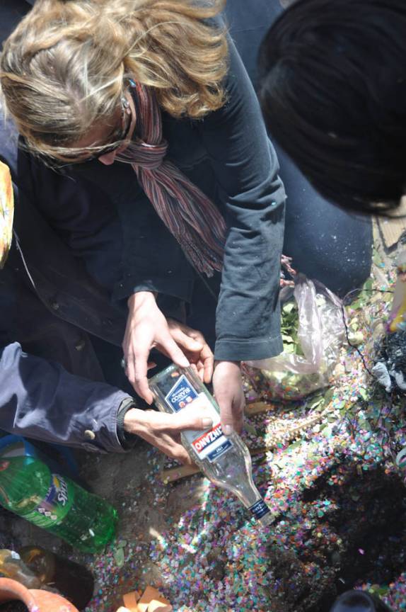 Cerimônia e homenagem à Pachamama, em Humahuaca - Argentina